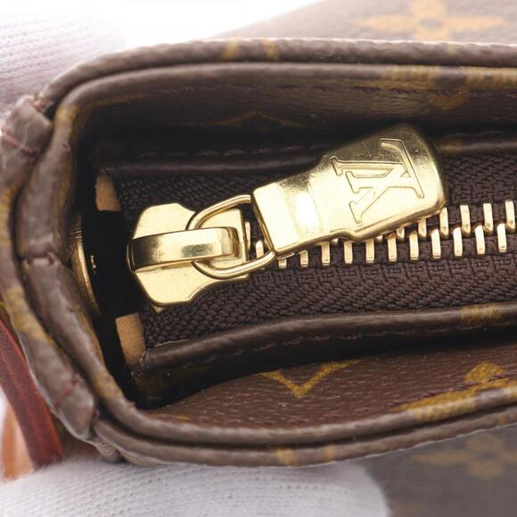 LOUIS VUITTON Authentic Brown Monogram Leather Looping GM Shoulder Bag - Picture 7 of 10